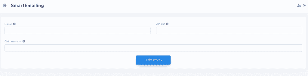 Napojení SmartEmailingu API