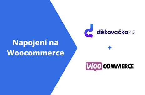 Napojení Děkovačky na Woocommerce